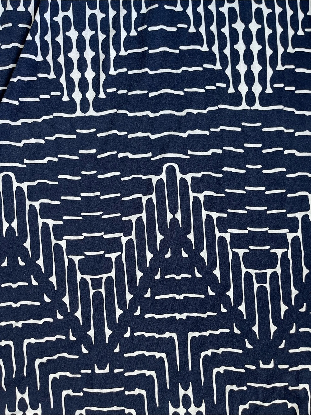Tommy Bahama Navy and White Geometric Print Maxi Dress, S, EUC - Picture 3 of 4